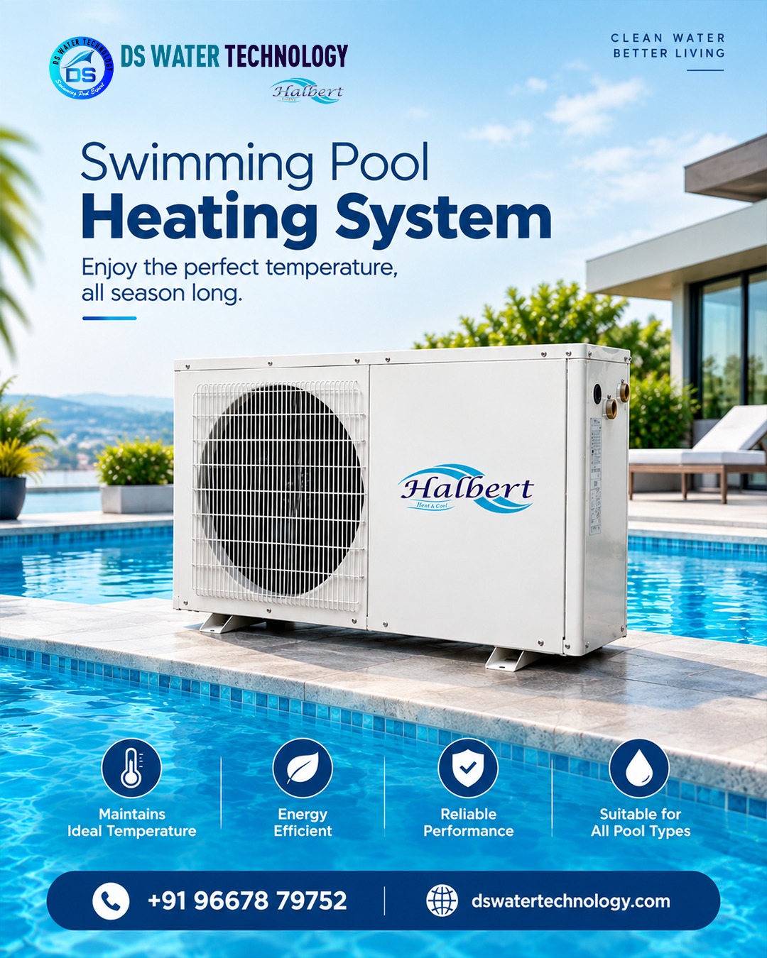 Swimming Pool Heating Systems for Comfortable Swimming